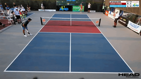 Good time to drive third shot drop in pickleball