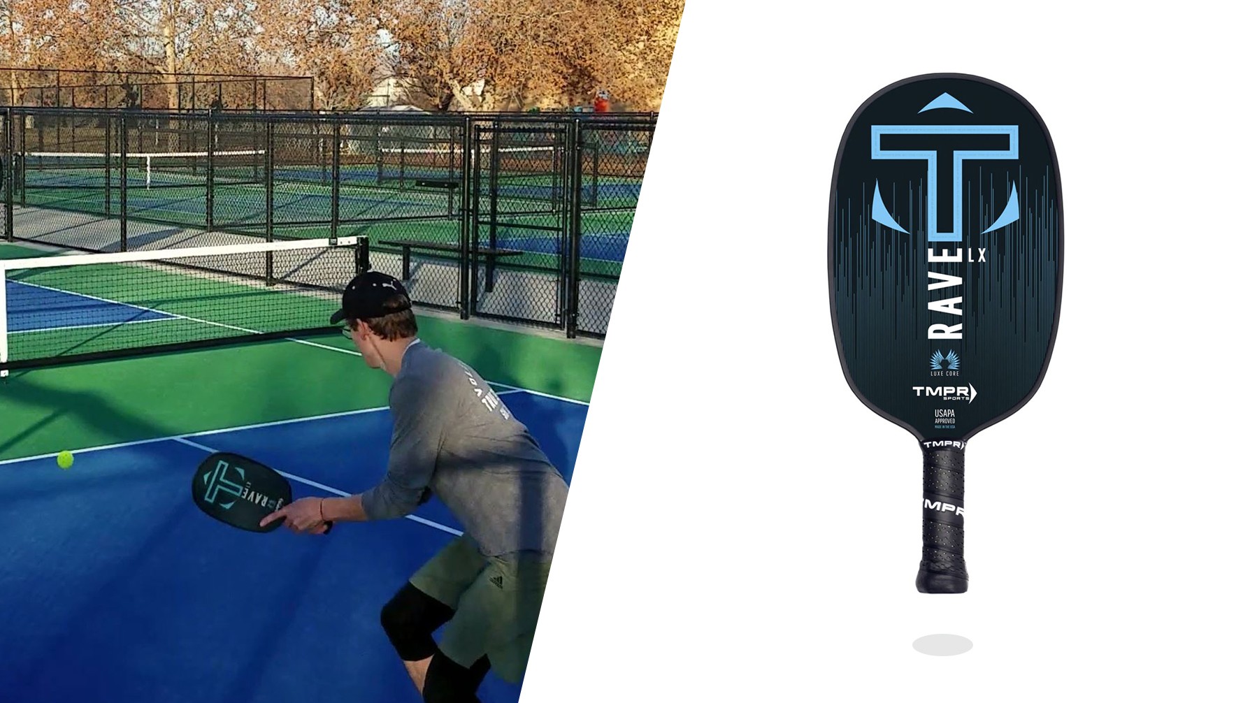 TMPR Sports Rave LX Pickleball Paddle Review | Pickleball Effect