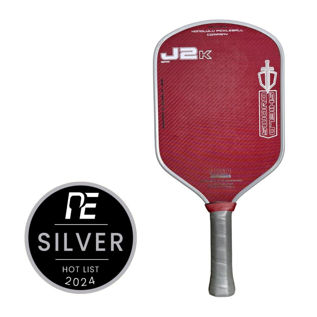 Honolulu Sword & Shield J2K Hot List Silver For All Court Paddles