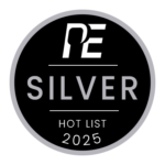 Pickleball Effect Silver Hot List Badge 2025