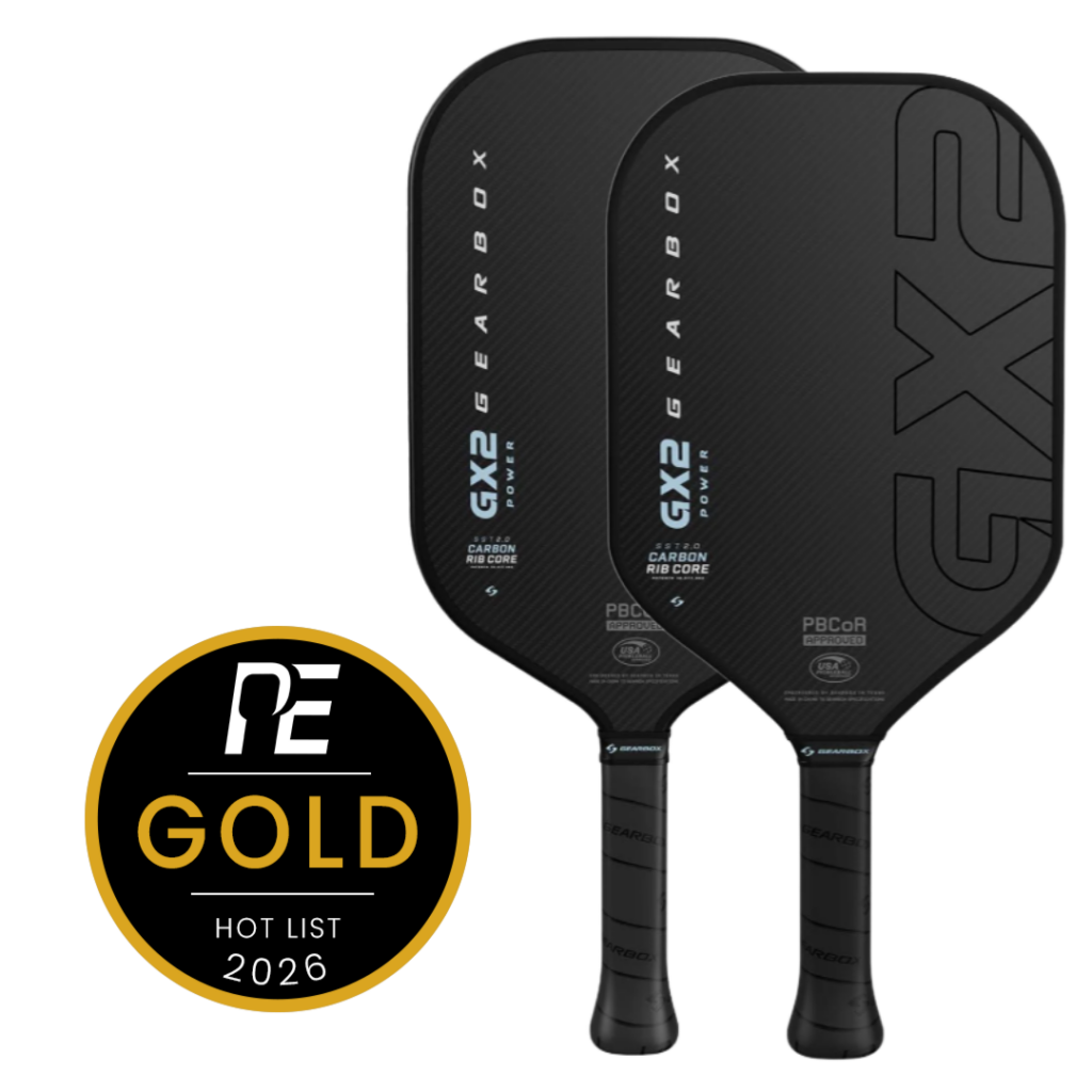 Gearbox GX2 Power Series - Pickleball Effect Hot List for Power Paddles - 2026 Transparent