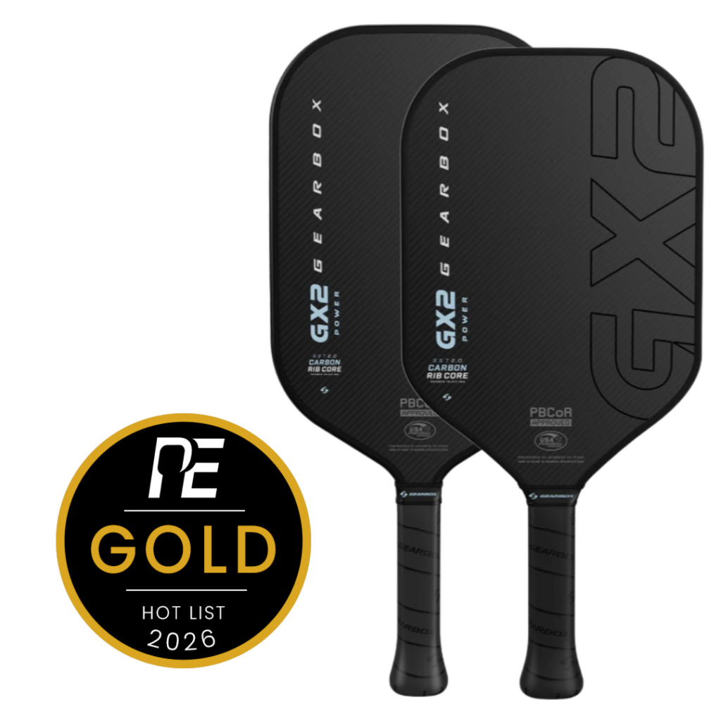 Gearbox GX2 Power Series - Pickleball Effect Hot List for Power Paddles - 2026 v2