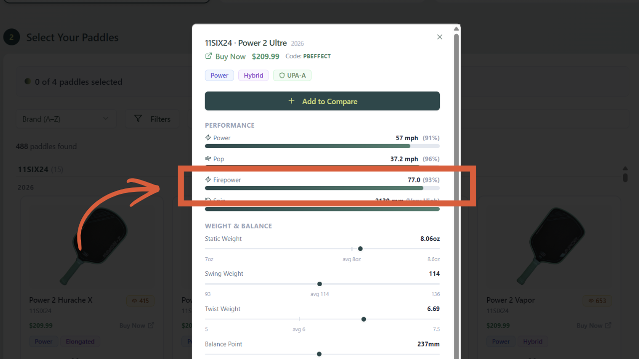 Firepower Score Example